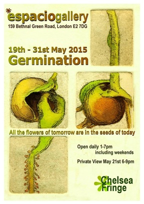 Germination - Chelsea Fringe - Espacio Gallery