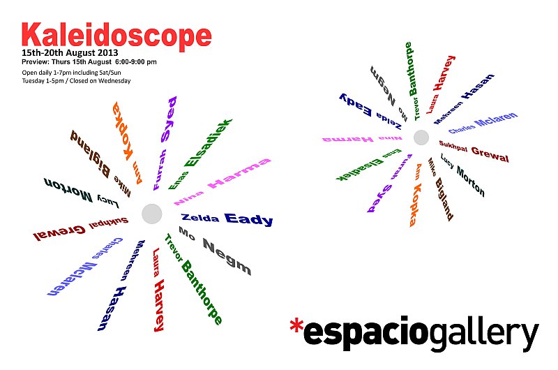 Kaleidoscope at Espacio Gallery