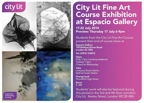 City Lit Fine Art Course Exhibition - Espacio Gallery