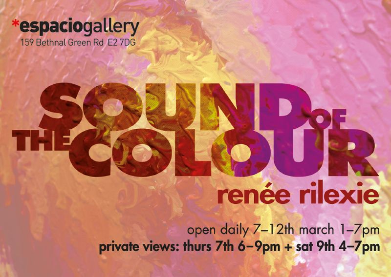 Renee Rilexie - The Sound of Colour at Espacio Gallery